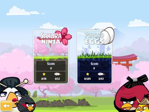 Angry Birds - ✿✿✿Angry Birds и Любование Сакурой+возможность поиграть в Cherry Blossom на японском сайте!!!✿✿✿